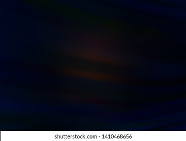 Dark Black vector blurred bright template. An elegant bright illustration with gradient. A new texture for your design.