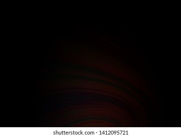 Dark Black vector blurred bright background. Shining colorful illustration in a Brand new style. A new texture for your design.