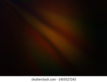 Dark Black vector blurred bright background. An elegant bright illustration with gradient. A completely new template for your design.
