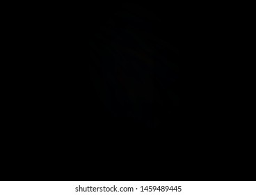 Dark Black vector blurred bright background. Colorful abstract illustration with gradient. The blurred design can be used for your web site.