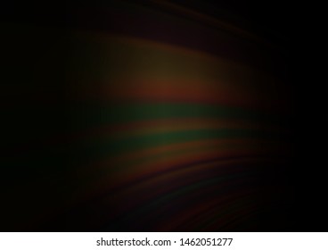 Dark Black vector blurred bright pattern. Glitter abstract illustration with an elegant design. A completely new design for your business.