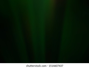 Dark Black vector blurred bright template. Modern geometrical abstract illustration with gradient. Brand new style for your business design.