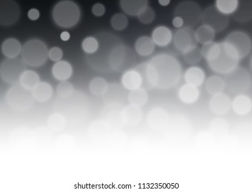 Dark Black vector blurred and colored background. Colorful illustration in blurry style with gradient. The template can be used for your brand book.
