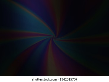 Dark Black vector blurred and colored template. Colorful illustration in blurry style with gradient. The template for backgrounds of cell phones.