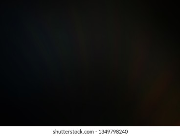 Dark Black vector blurred and colored background. A completely new color illustration in a bokeh style. The background for your creative designs.