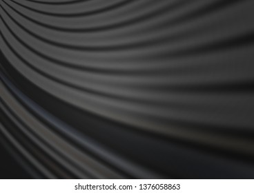 Dark Black vector blurred and colored template. A completely new color illustration in a bokeh style. A completely new template for your design.