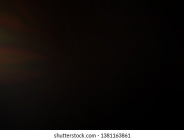 Dark Black vector blurred and colored background. A vague abstract illustration with gradient. A new texture for your design.