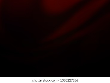 Dark Black vector blurred and colored background. A completely new color illustration in a bokeh style. The template can be used for your brand book.