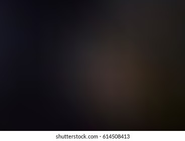 Dark Black vector blurred colored illustration. Brand-new design for your business. Creative background in halftone style with gradient.