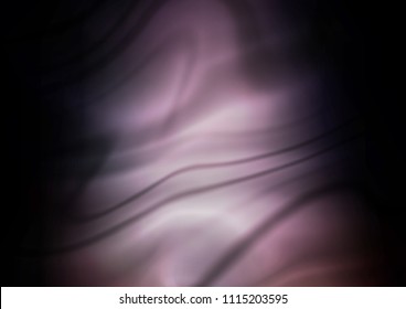 Dark Black vector blurred shine abstract background. Colorful abstract illustration with gradient. A completely new design for your business.
