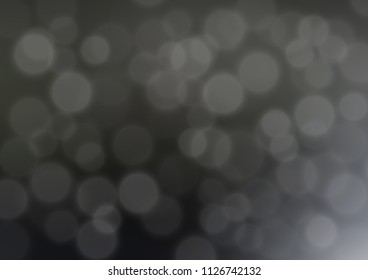 Dark Black vector blurred shine abstract template. Glitter abstract illustration with an elegant design. The best blurred design for your business.