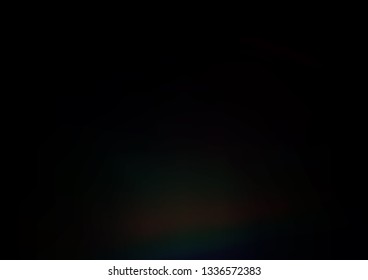 Dark Black vector blurred shine abstract pattern. A completely new color illustration in a bokeh style. A completely new design for your business.