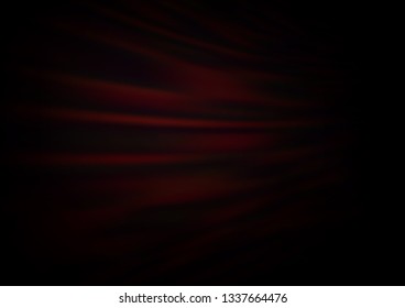 Dark Black vector blurred shine abstract pattern. Modern geometrical abstract illustration with gradient. The elegant pattern for brand book.
