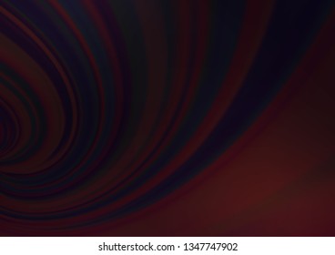 Dark Black vector blurred shine abstract pattern. Glitter abstract illustration with an elegant design. The template for backgrounds of cell phones.