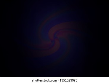 Dark Black vector blurred shine abstract background. Glitter abstract illustration with an elegant design. A completely new template for your design.