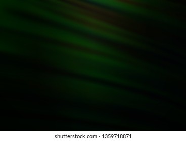 Dark Black vector blurred shine abstract pattern. An elegant bright illustration with gradient. Brand new design for your business.