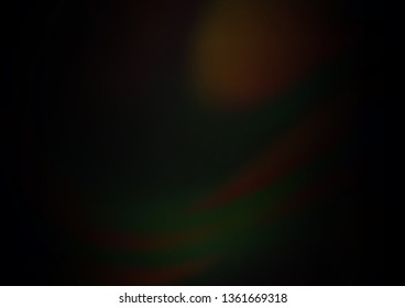 Dark Black vector blurred shine abstract pattern. A vague abstract illustration with gradient. The blurred design can be used for your web site.