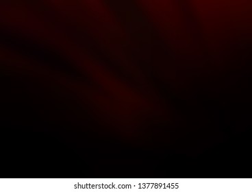 Dark Black vector blurred shine abstract background. Glitter abstract illustration with an elegant design. The best blurred design for your business.