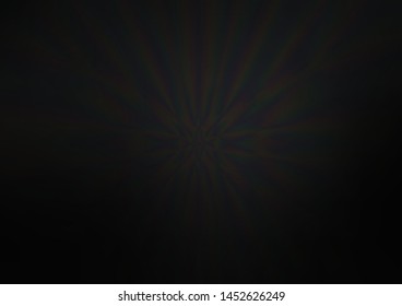 Dark Black vector blurred shine abstract pattern. An elegant bright illustration with gradient. Brand new design for your business.