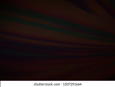 Dark Black vector blurred shine abstract pattern. A vague abstract illustration with gradient. A completely new design for your business.