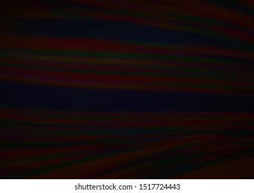 Dark Black vector blurred shine abstract pattern. A completely new color illustration in a bokeh style. The template for backgrounds of cell phones.