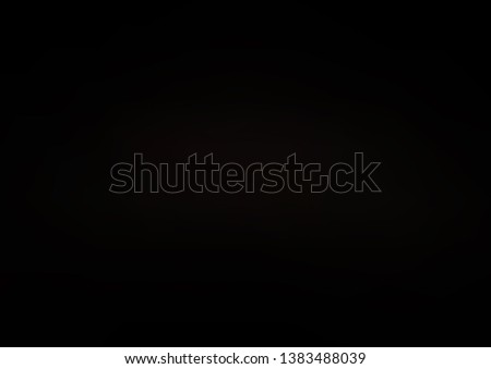 Dark Black vector blurred shine abstract pattern. An elegant bright illustration with gradient. A completely new design for your business.
