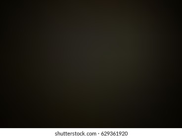 Dark Black vector blurry bright background. Shine colored background in brand-new style with gradient.