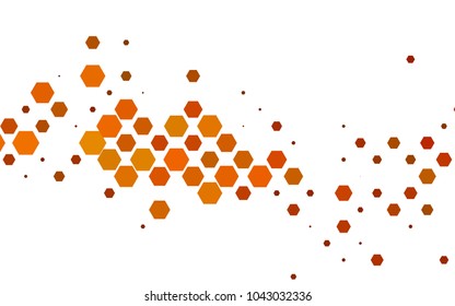 Dark Black vector blurry hexagon background design. Geometric background in Origami style with gradient. 