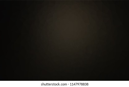 Dark Black vector blurry hexagon texture. A vague abstract illustration with gradient. The elegant pattern can be used as part of a brand book.