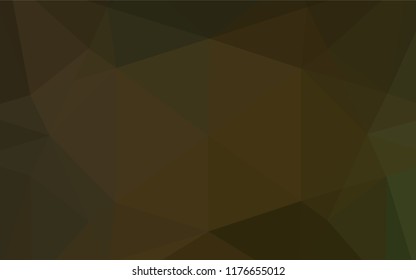 Dark Black vector blurry hexagon texture. A completely new color illustration in a vague style. The elegant pattern can be used as part of a brand book.