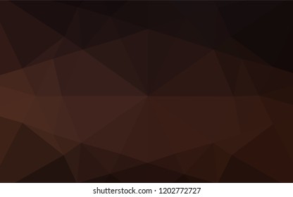 Dark Black vector blurry hexagon texture. Colorful illustration in abstract style with gradient. The template can be used as a background for cell phones.