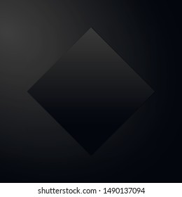 Dark Black vector blurry triangle texture.