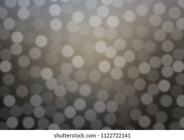 Dark Black vector bokeh and colorful pattern. Colorful abstract illustration with gradient. A completely new design for your business.