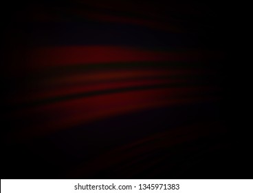 Dark Black vector bokeh and colorful pattern. Colorful abstract illustration with gradient. Brand new style for your business design.
