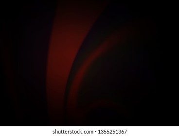 Dark Black vector bokeh and colorful pattern. Colorful illustration in abstract style with gradient. The elegant pattern for brand book.