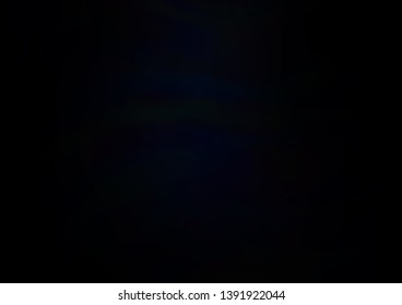 Dark Black vector bokeh and colorful pattern. Creative illustration in halftone style with gradient. The elegant pattern for brand book.