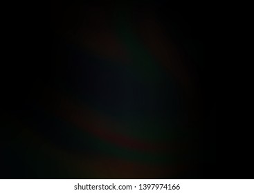 Dark Black vector bokeh and colorful pattern. A completely new color illustration in a bokeh style. The template for backgrounds of cell phones.