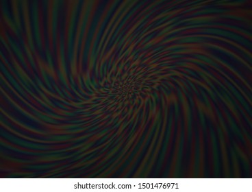 Dark Black vector bokeh and colorful pattern. Shining colorful illustration in a Brand new style. Brand new style for your business design.