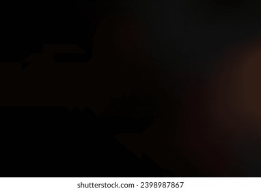 Dark Black vector bokeh and colorful pattern. Creative illustration in halftone style with gradient. Elegant cover for a brand book.