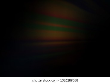Dark Black vector bokeh pattern. Colorful abstract illustration with gradient. The elegant pattern for brand book.