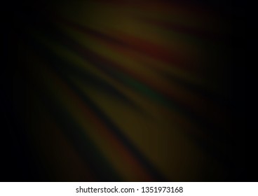 Dark Black vector bokeh pattern. Creative illustration in halftone style with gradient. A completely new template for your design.