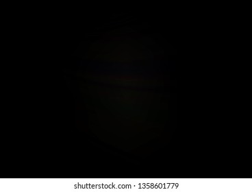 Dark Black vector bokeh pattern. An elegant bright illustration with gradient. A completely new design for your business.