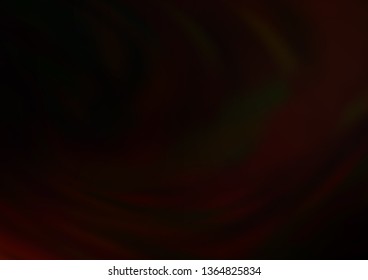 Dark Black vector bokeh pattern. Modern geometrical abstract illustration with gradient. The template can be used for your brand book.