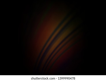 Dark Black vector bokeh pattern. Colorful illustration in blurry style with gradient. A completely new design for your business.