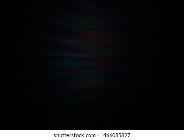 Dark Black vector bokeh pattern. An elegant bright illustration with gradient. A new texture for your design.