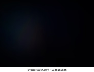 Dark Black vector bokeh template. Colorful illustration in blurry style with gradient. The template for backgrounds of cell phones.