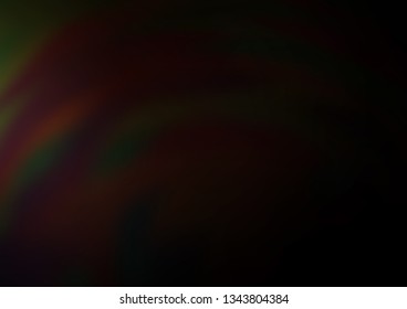 Dark Black vector bokeh template. A completely new color illustration in a bokeh style. The elegant pattern for brand book.
