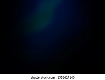 Dark Black vector bokeh template. A vague abstract illustration with gradient. The template for backgrounds of cell phones.
