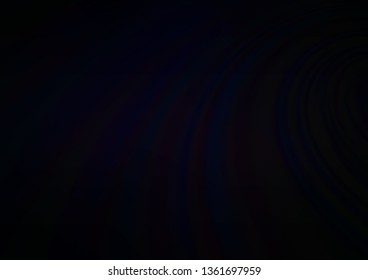 Dark Black vector bokeh template. Glitter abstract illustration with an elegant design. The template can be used for your brand book.