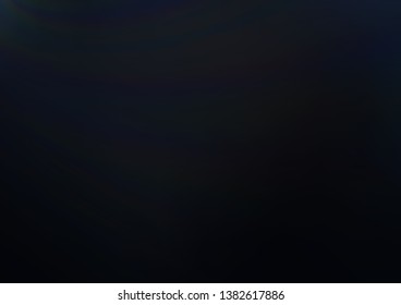 Dark Black vector bokeh template. Colorful illustration in abstract style with gradient. Brand new style for your business design.
